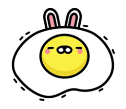 Egg Bunny sticker #2686803
