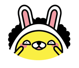 Egg Bunny sticker #2686809