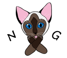 Unyako & The friends of a lovely cat jp sticker #2703180