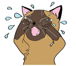 Unyako & The friends of a lovely cat jp sticker #2703216