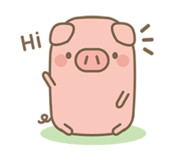 PORKCHOP the pig sticker #2712466