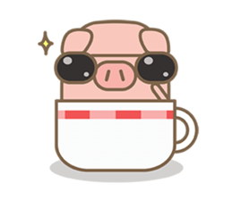 PORKCHOP the pig sticker #2712474