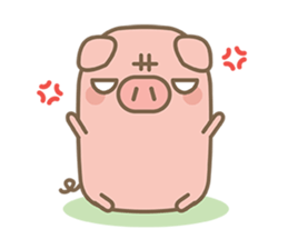 PORKCHOP the pig sticker #2712477