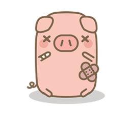 PORKCHOP the pig sticker #2712482