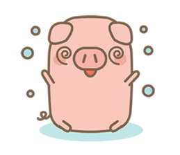 PORKCHOP the pig sticker #2712488