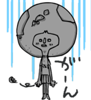 earth girl sticker #2720076