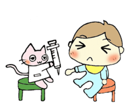 Uchinoko and Toroneko sticker #2834157