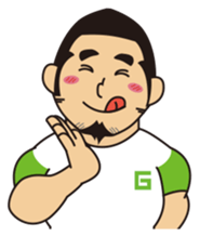 Gori-Hige-kun sticker #2922590