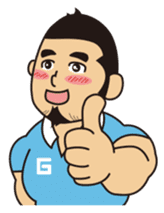 Gori-Hige-kun sticker #2922597