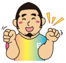 Gori-Hige-kun sticker #2922598