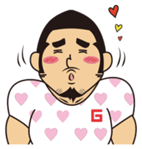 Gori-Hige-kun sticker #2922601