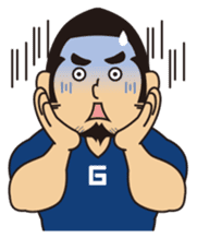 Gori-Hige-kun sticker #2922602