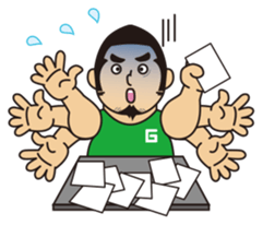 Gori-Hige-kun sticker #2922604