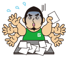 Gori-Hige-kun sticker #2922604