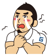 Gori-Hige-kun sticker #2922606