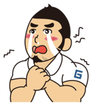 Gori-Hige-kun sticker #2922606