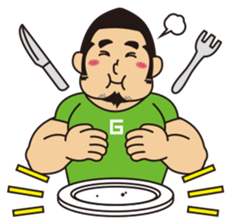 Gori-Hige-kun sticker #2922616