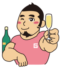 Gori-Hige-kun sticker #2922621