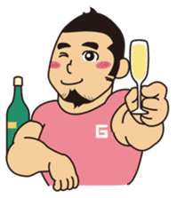 Gori-Hige-kun sticker #2922621