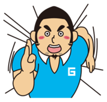 Gori-Hige-kun sticker #2922625