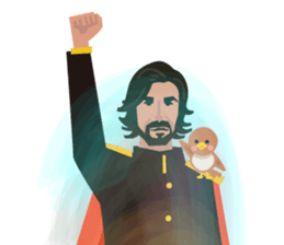 Go! Captain Puppet sticker #2950283