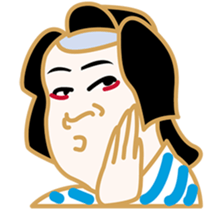 Japanese KABUKI sticker "KABUKICCO" sticker #3092301