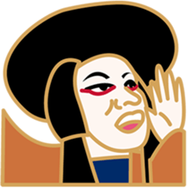 Japanese KABUKI sticker "KABUKICCO" sticker #3092304