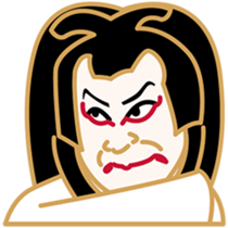 Japanese KABUKI sticker "KABUKICCO" sticker #3092315