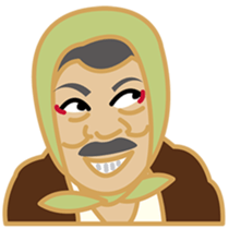 Japanese KABUKI sticker "KABUKICCO" sticker #3092330