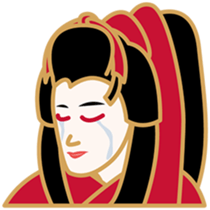 Japanese KABUKI sticker "KABUKICCO" sticker #3092332