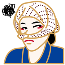 Japanese KABUKI sticker "KABUKICCO" sticker #3092335