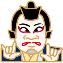 Japanese KABUKI sticker "KABUKICCO" sticker #3092337