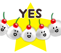 The whip cream friends sticker #3382022