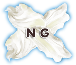 The whip cream friends sticker #3382024