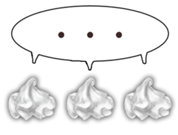 The whip cream friends sticker #3382029