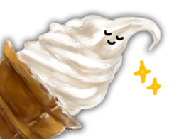The whip cream friends sticker #3382030