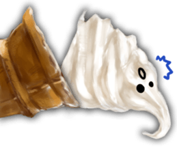 The whip cream friends sticker #3382031