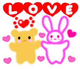 "ANDREA" Happy Bear Kid sticker #3437839