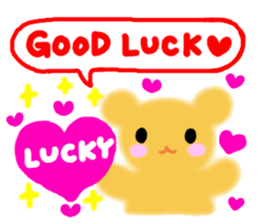 "ANDREA" Happy Bear Kid sticker #3437843