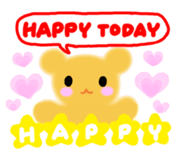 "ANDREA" Happy Bear Kid sticker #3437844