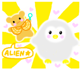 "ANDREA" Happy Bear Kid sticker #3437847