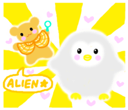 "ANDREA" Happy Bear Kid sticker #3437847