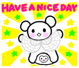 "ANDREA" Happy Bear Kid sticker #3437849