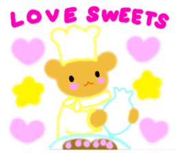 "ANDREA" Happy Bear Kid sticker #3437851