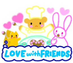 "ANDREA" Happy Bear Kid sticker #3437852