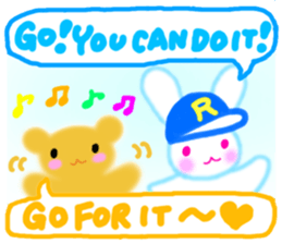 "ANDREA" Happy Bear Kid sticker #3437855