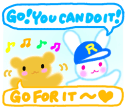 "ANDREA" Happy Bear Kid sticker #3437855