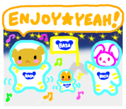 "ANDREA" Happy Bear Kid sticker #3437856