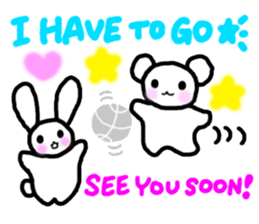 "ANDREA" Happy Bear Kid sticker #3437865