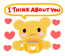 "ANDREA" Happy Bear Kid sticker #3437870